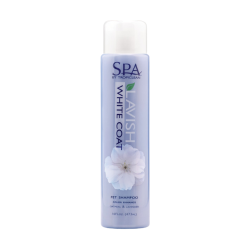 SPA by TropiClean Lavish White Coat Shampoo for Pets 1
